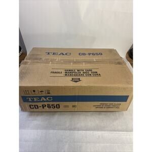 TEAC CD-P650 Home Audio CD Player Brand New (Open Box)